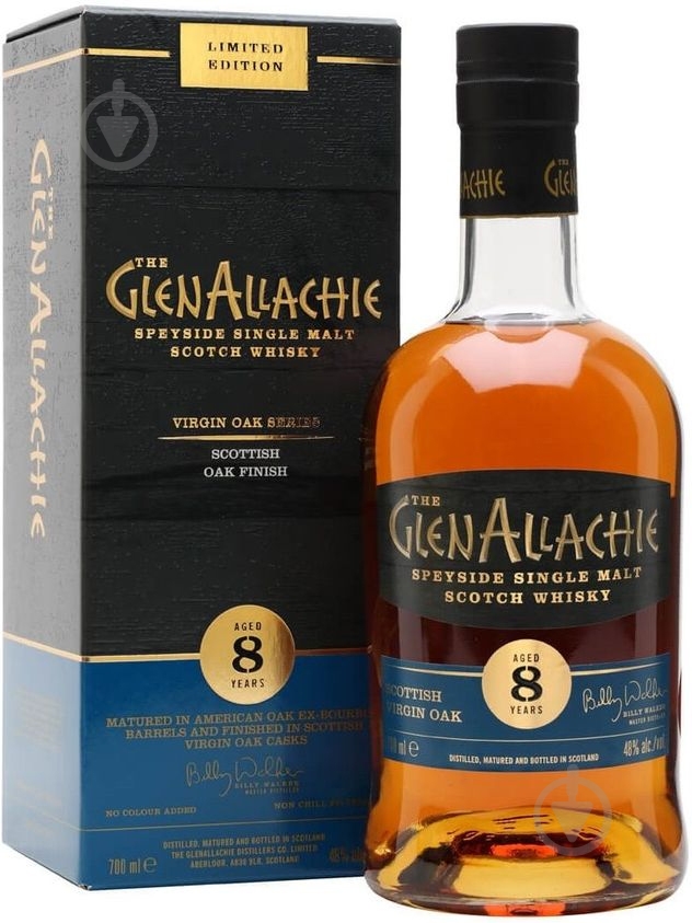 Виски Glenallachie 8 yo Scottish Oak 0,7 л - фото 1 Виски Glenallachie 8 yo Scottish Oak 0,7 л - фото 1