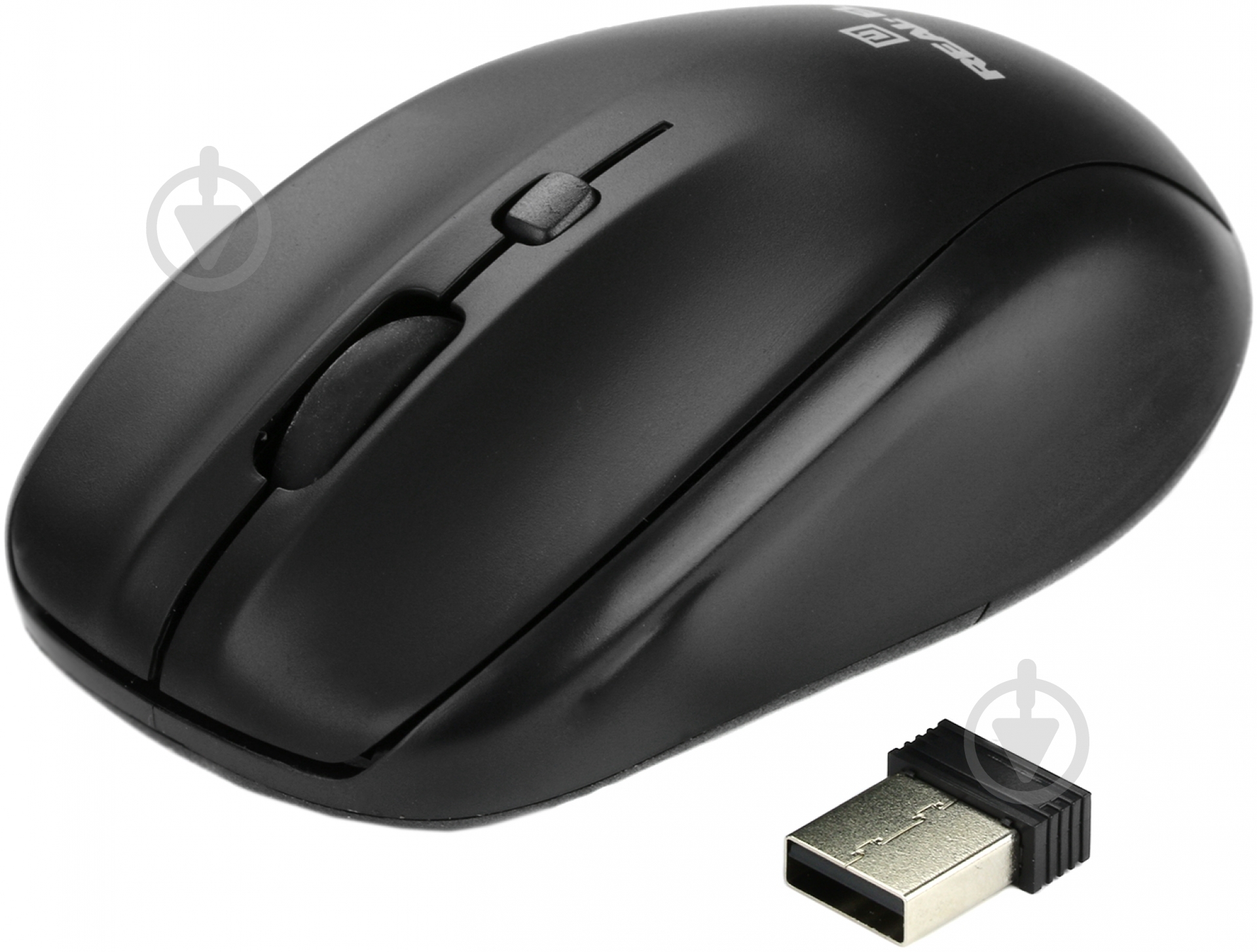 Мышь REAL-EL RM-310 Wireless black - фото 2 Мышь REAL-EL RM-310 Wireless black - фото 2