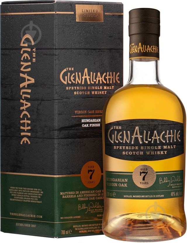 Виски Glenallachie 7 yo Hungarian Oak 0,7 л - фото 1