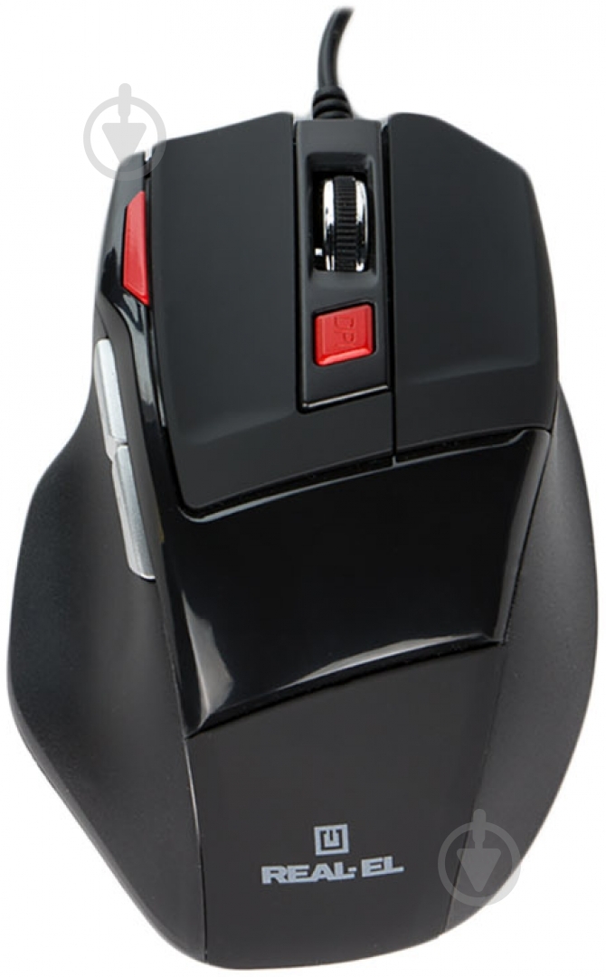 Мышь REAL-EL RM-500 Gaming black - фото 1