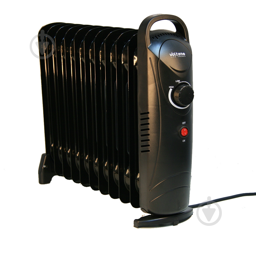 Масляный обогреватель Volteno mini 11 секций 1200 Вт VO02829 - фото 1