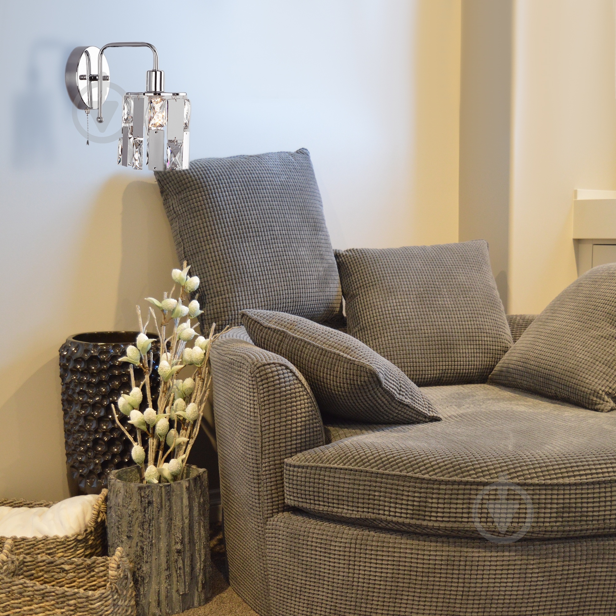 ВИТРИНА! Бра Strotskis Scoppio 1x40 Вт E14 хром 10101/1 - фото 6