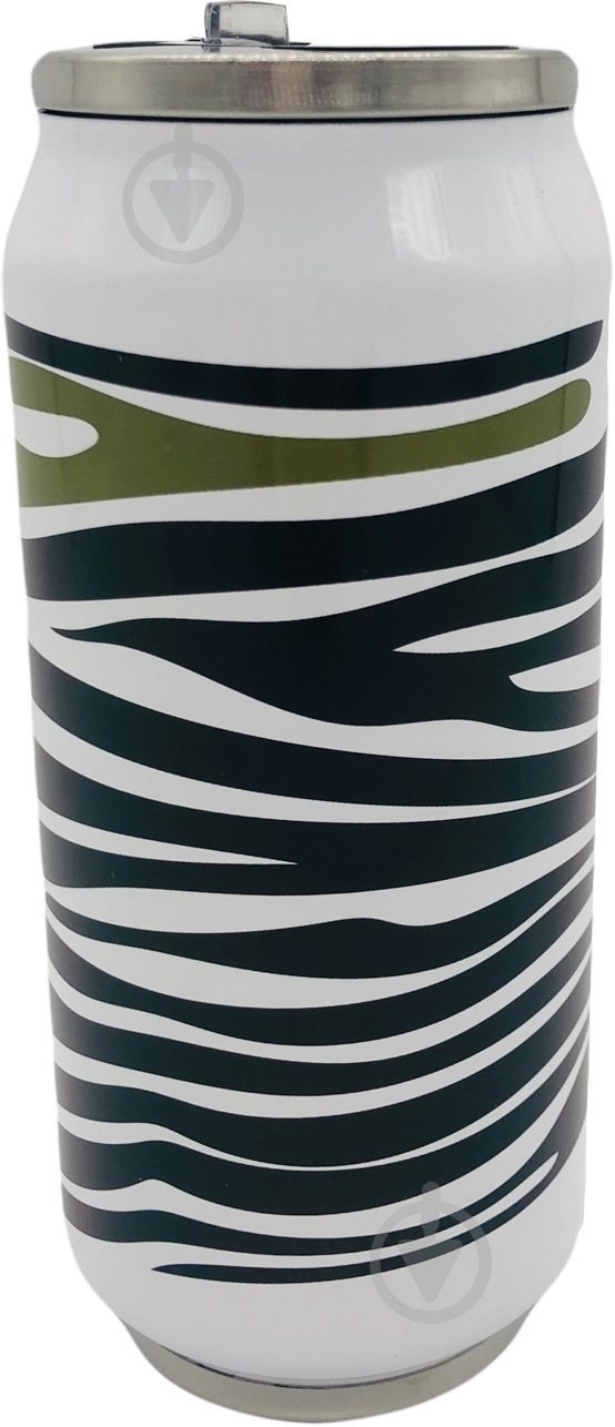Термобанка Flamberg Barrel Zeebra 400 мл - фото 1