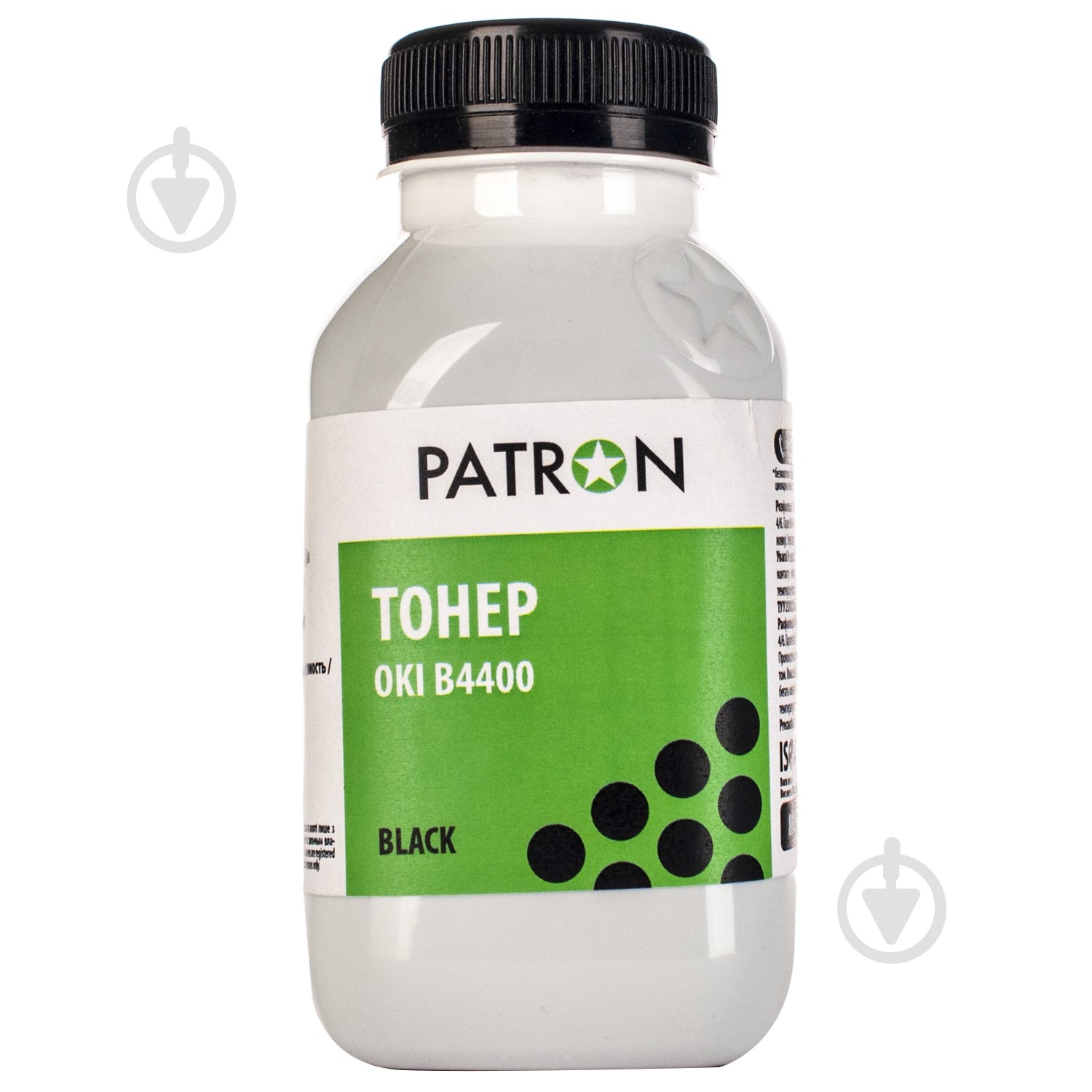 Тонер Patron Oki B4400 флакон 80 г (PN-OB4400-080) black - фото 2