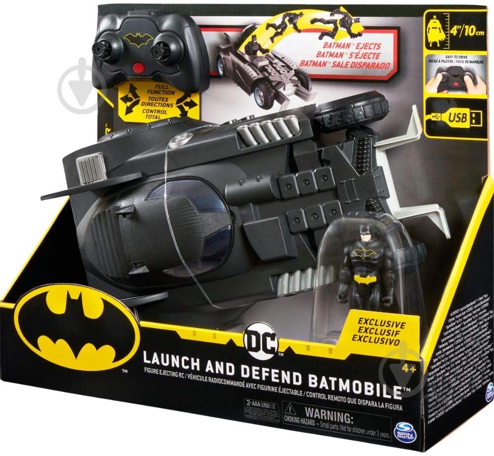 Игровой набор Spin Master 6055747 Batman - фото 1 Игровой набор Spin Master 6055747 Batman - фото 1