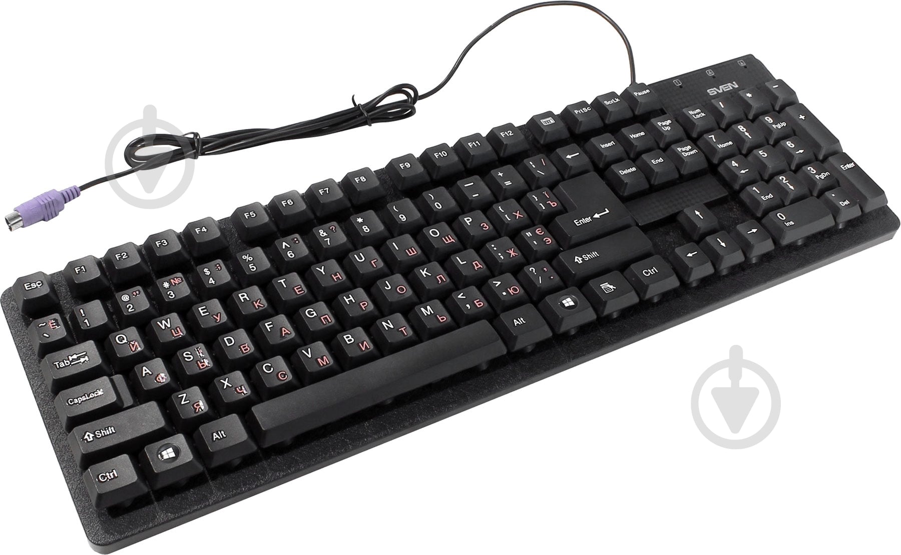 Клавиатура Sven Standard 301 black - фото 2
