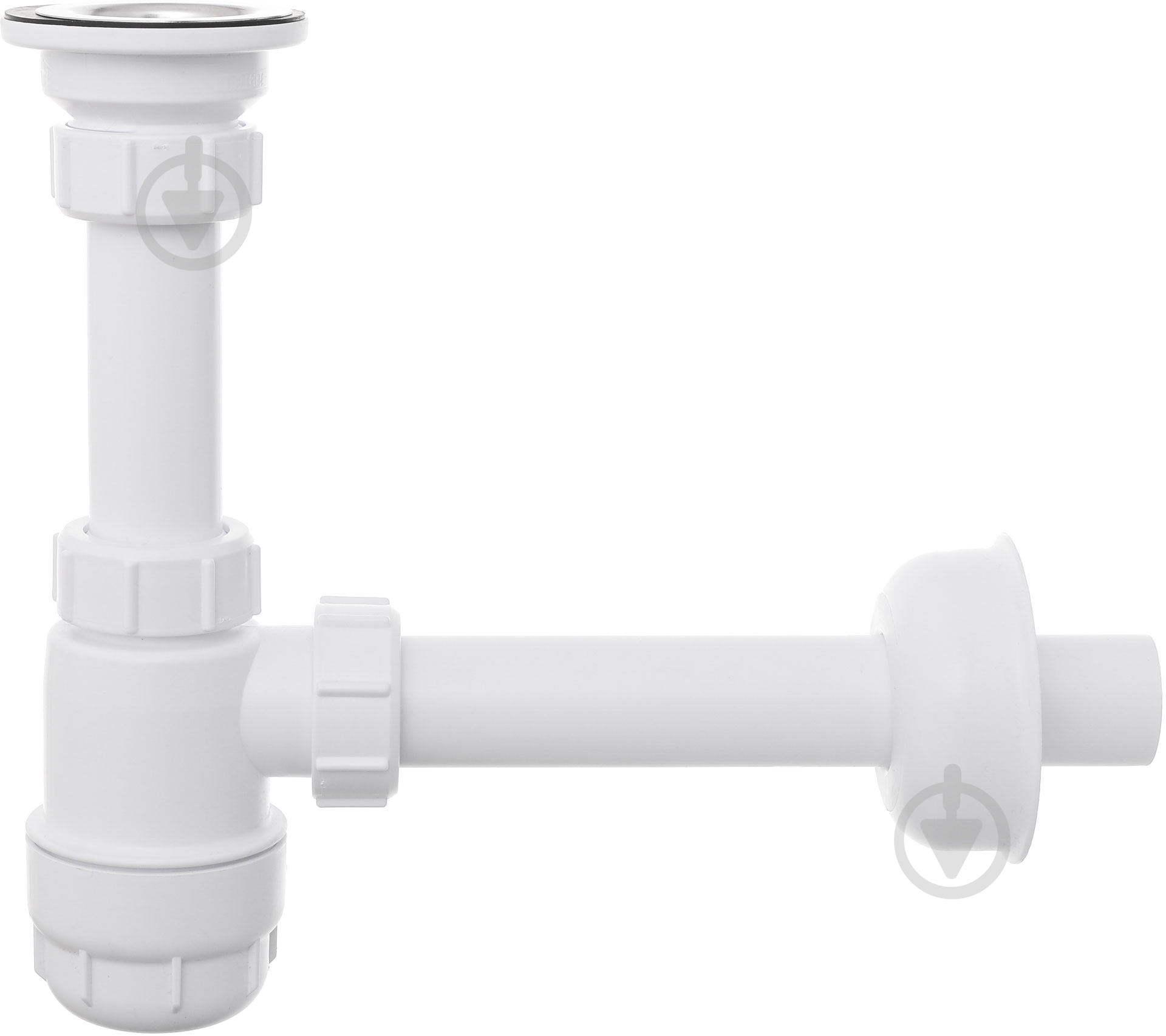 Сифон для умывальника McAlpine низкий 1.1 / 4 "x32мм нерж выпуск с резиновой пробкой, HC1L - фото 1 Сифон для умывальника McAlpine низкий 1.1 / 4 "x32мм нерж выпуск с резиновой пробкой, HC1L - фото 1
