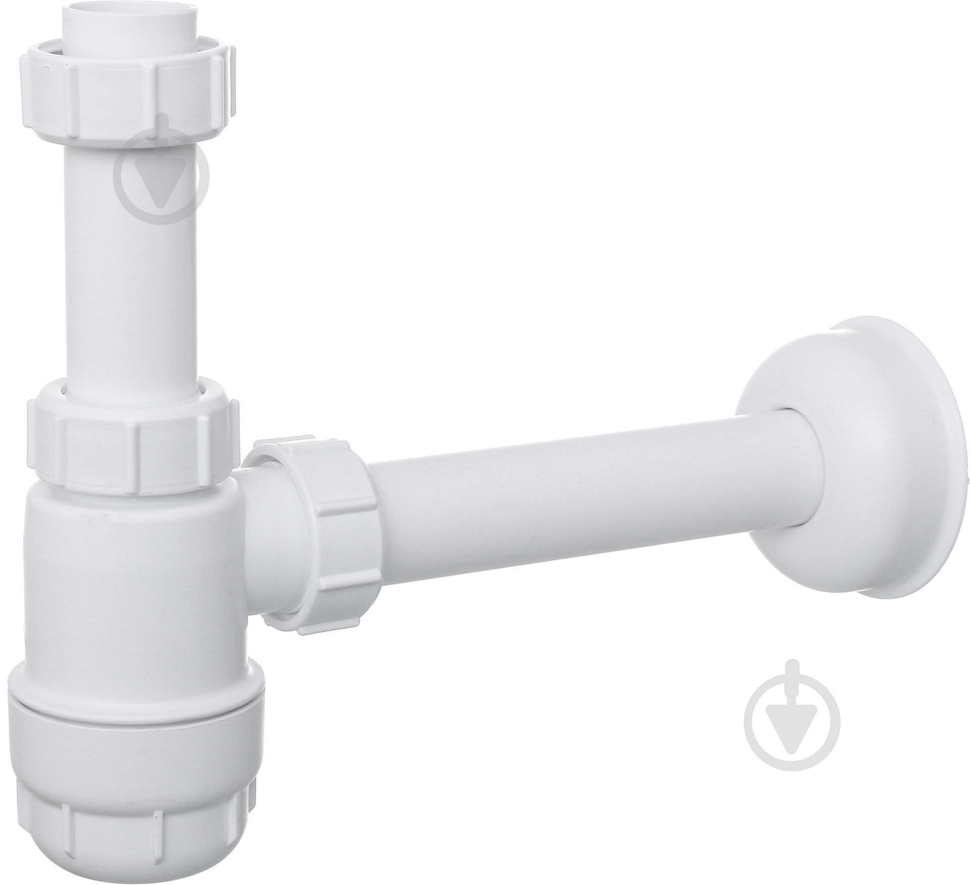 Сифон для умывальника McAlpine низкий 1.1 / 4 "x32мм без выпуска HC2 - фото 1