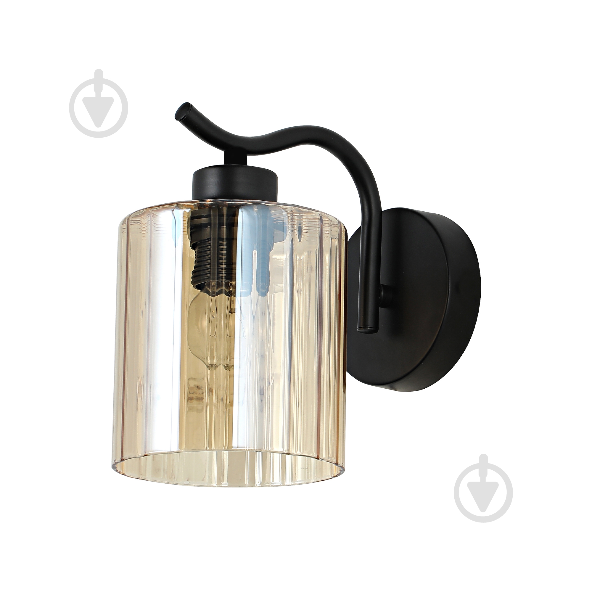 Бра Miorro Glamour 40 Вт E27 черный 51-311-189 - фото 2 Бра Miorro Glamour 40 Вт E27 черный 51-311-189 - фото 2