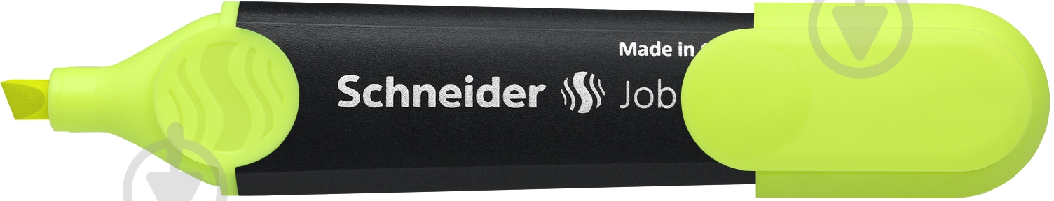 Маркер текстовый Schneider Job 150 1-4.5 мм 10 шт. желтый S1505 - фото 1