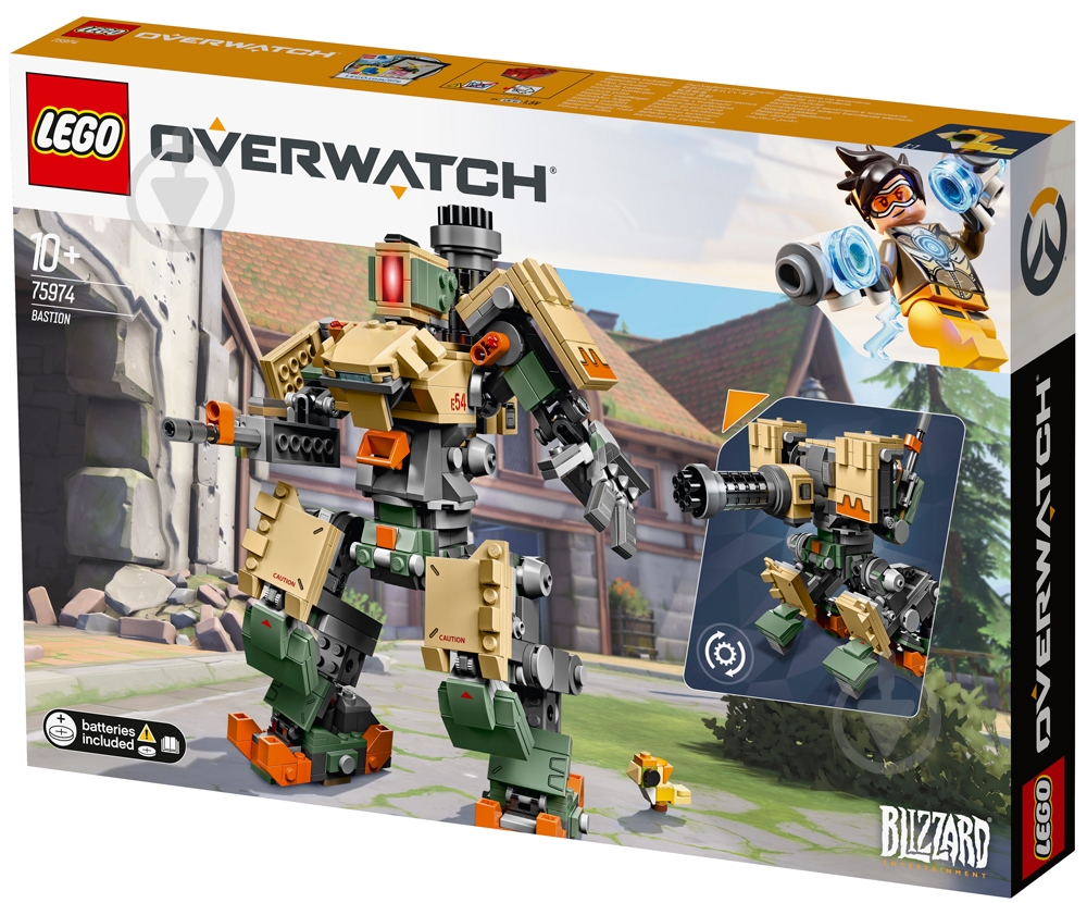 Конструктор LEGO Overwatch Бастион 75974 - фото 3