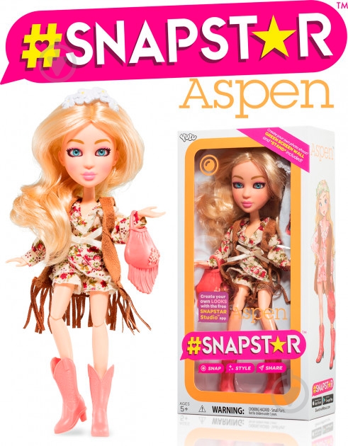 Лялька SnapStar Аспен YL30002 - фото 3