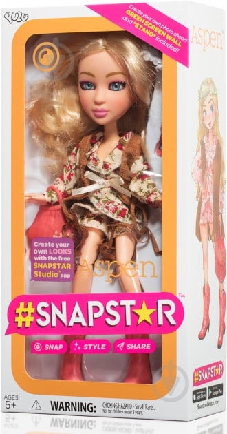 Лялька SnapStar Аспен YL30002 - фото 1