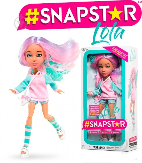 Кукла SnapStar Лола YL30003 - фото 3