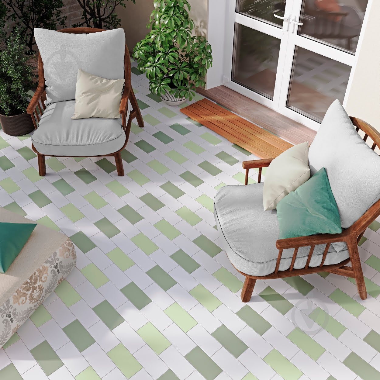 Плитка Ceramica Ribesalbes Croma Tea 10х20 см - фото 2