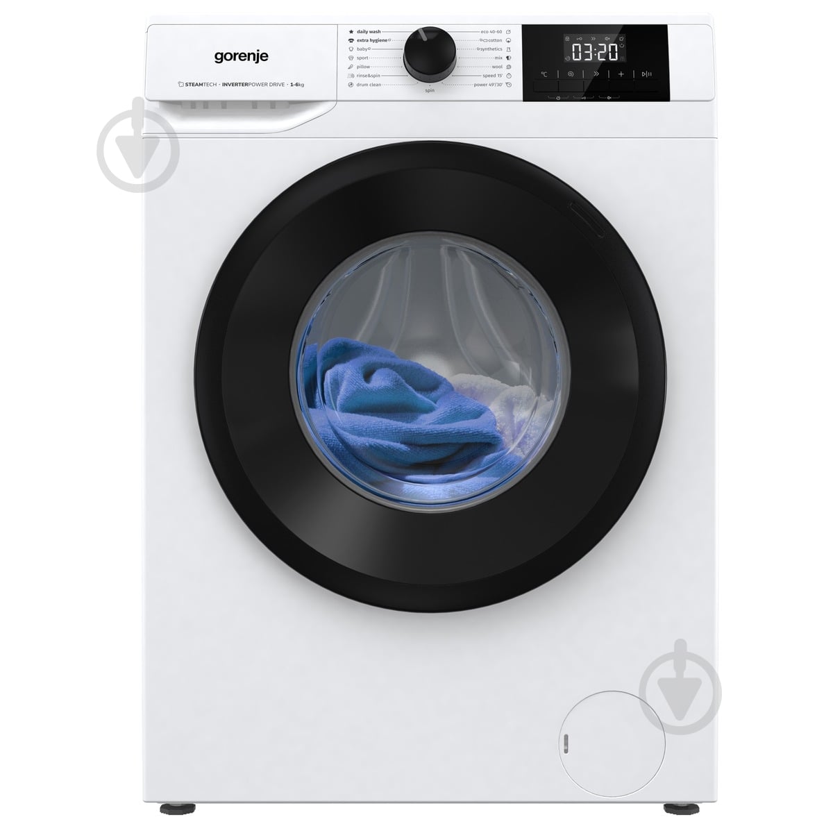 Пральна машина Gorenje W3NGPI61SAS/UA - фото 1