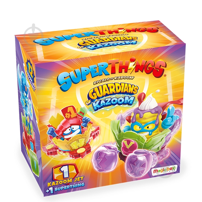 ᐉ Игровой набор SuperThings серии Guardians of Kazoom S2 Реак
