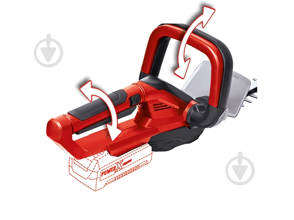 Кусторез аккумуляторный Einhell X-Change GE-CH 1855/1 Li - Solo 3410502 - фото 9