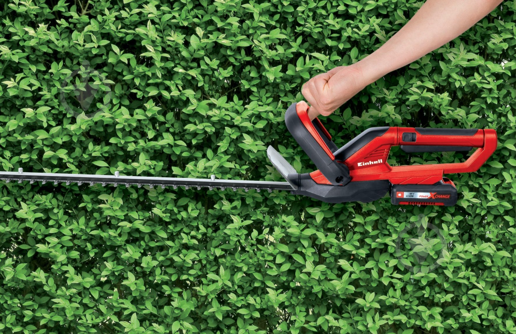 Кусторез аккумуляторный Einhell X-Change GE-CH 1855/1 Li - Solo 3410502 - фото 5