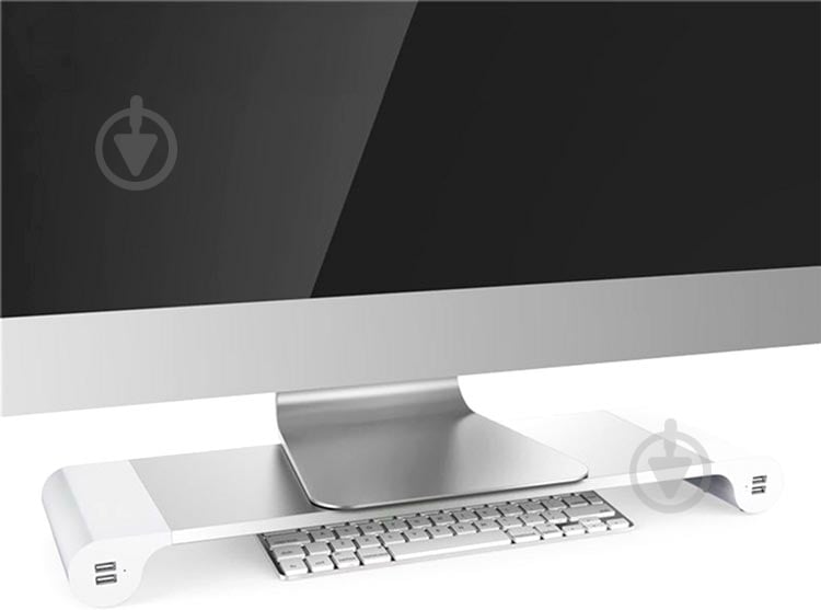 Подставка для ноутбука BeCover B9 (704673) Silver - фото 2