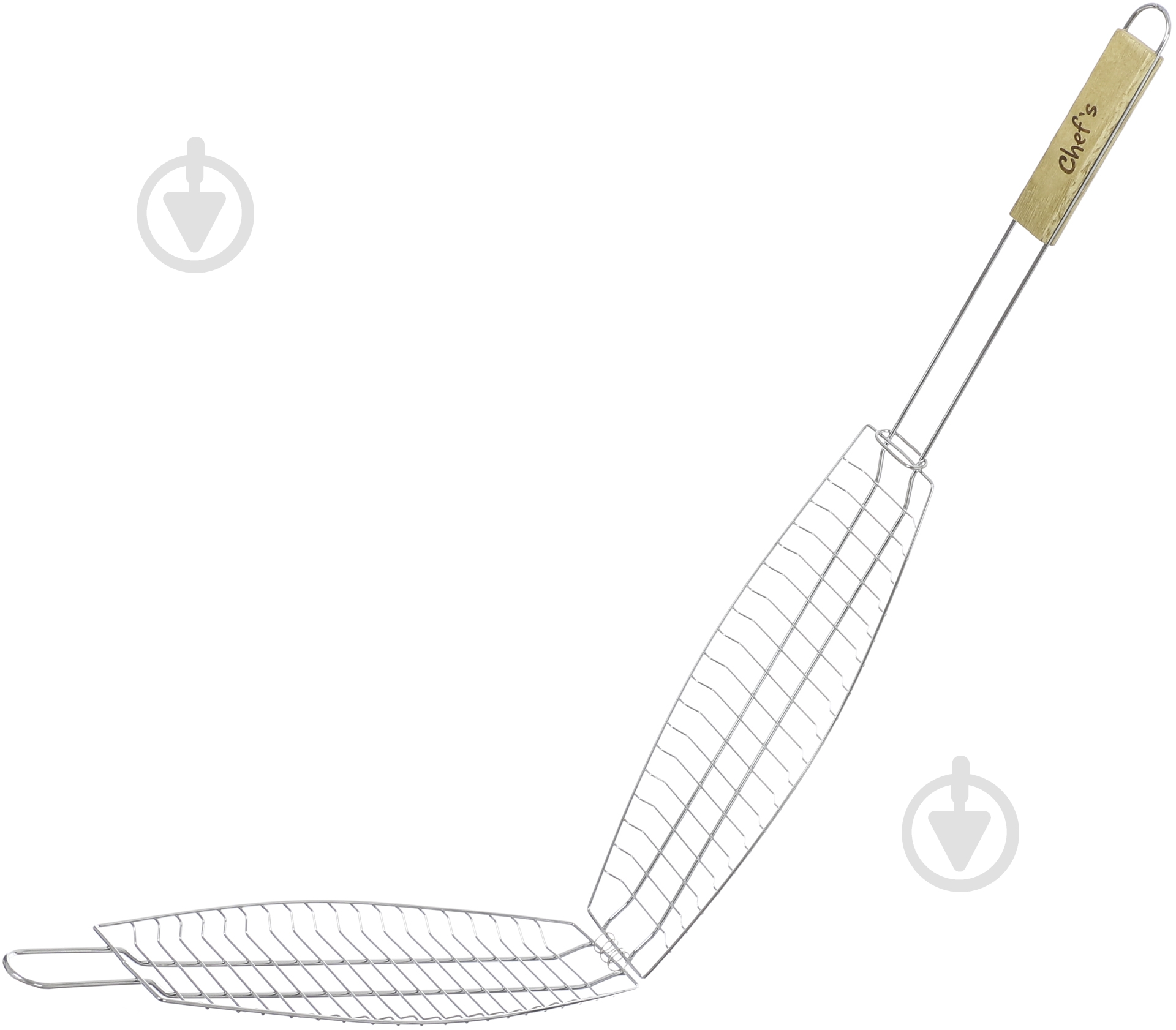 Решетка-гриль Chef's для рыбы 65х38х12 см - фото 3