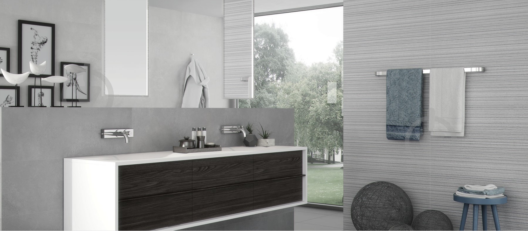 Плитка Cifre Neutra Decor White 30x90 - фото 8