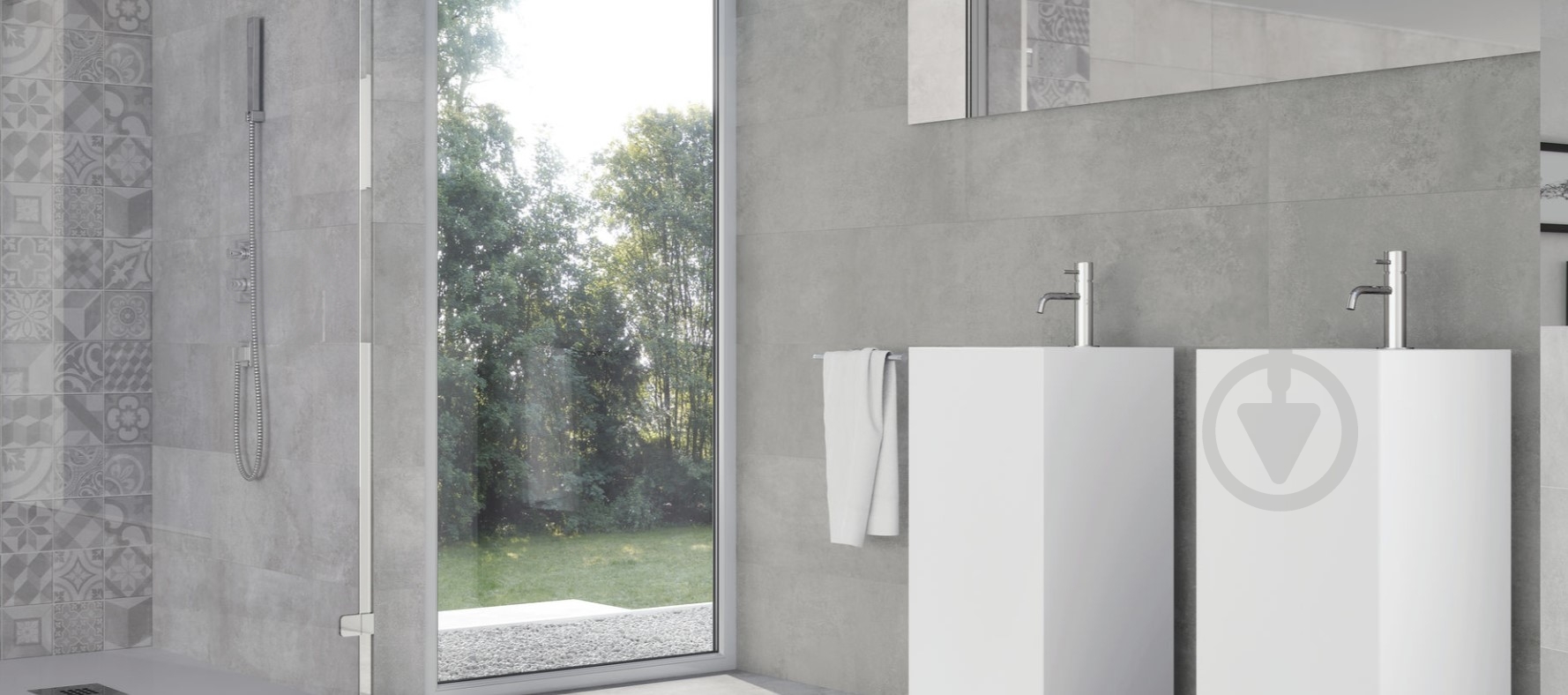 Плитка Cifre Neutra Decor White 30x90 - фото 9