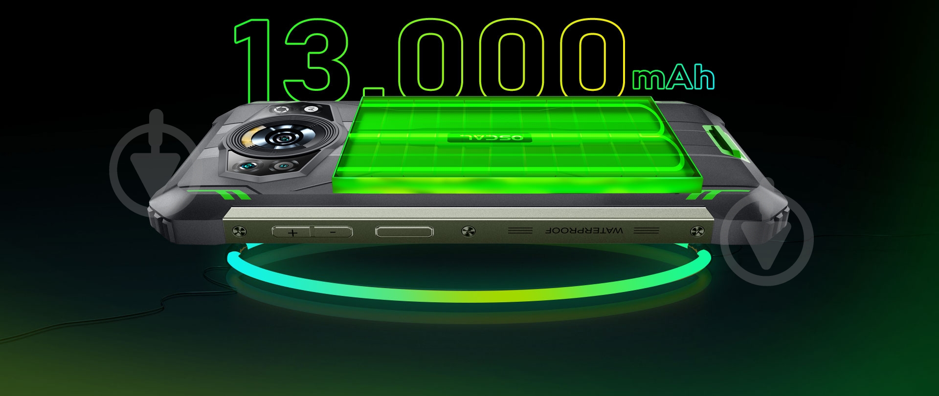 Смартфон Oscal S80 6/128GB black - фото 12