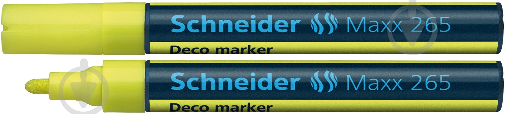 Набор маркеров меловых Schneider Maxx 265 2-3 мм 10 шт. желтый S126505 - фото 1
