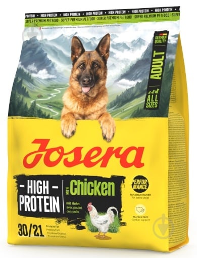 Корм сухой Josera High Protein курица 3 кг - фото 1