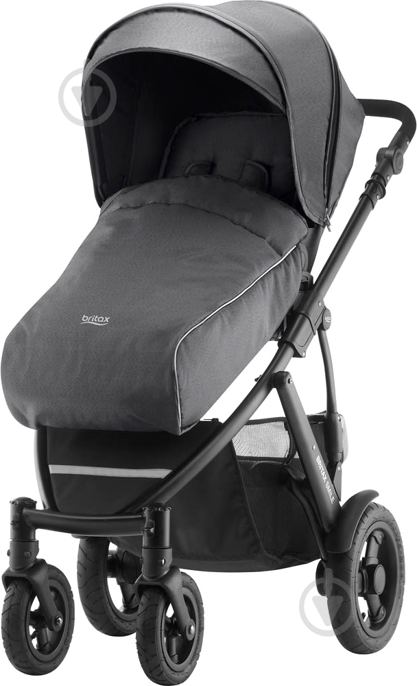 Коляска прогулочная Britax Smile 2 Black Denim - фото 6