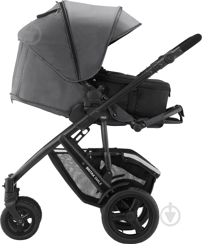 Коляска прогулочная Britax Smile 2 Black Denim - фото 7