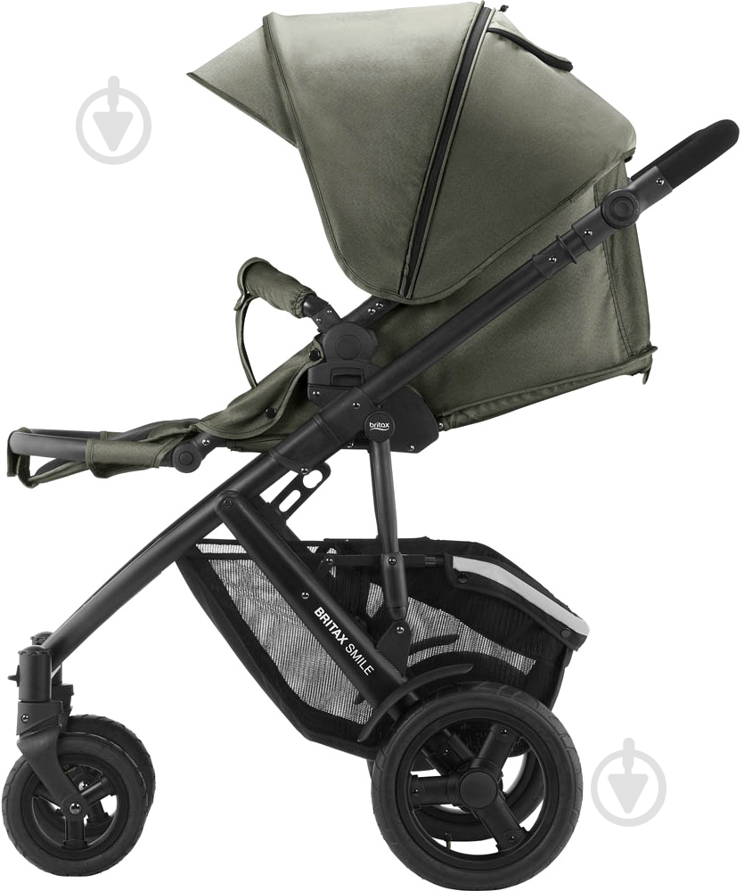 Коляска прогулочная Britax Smile 2 Olive Denim - фото 2