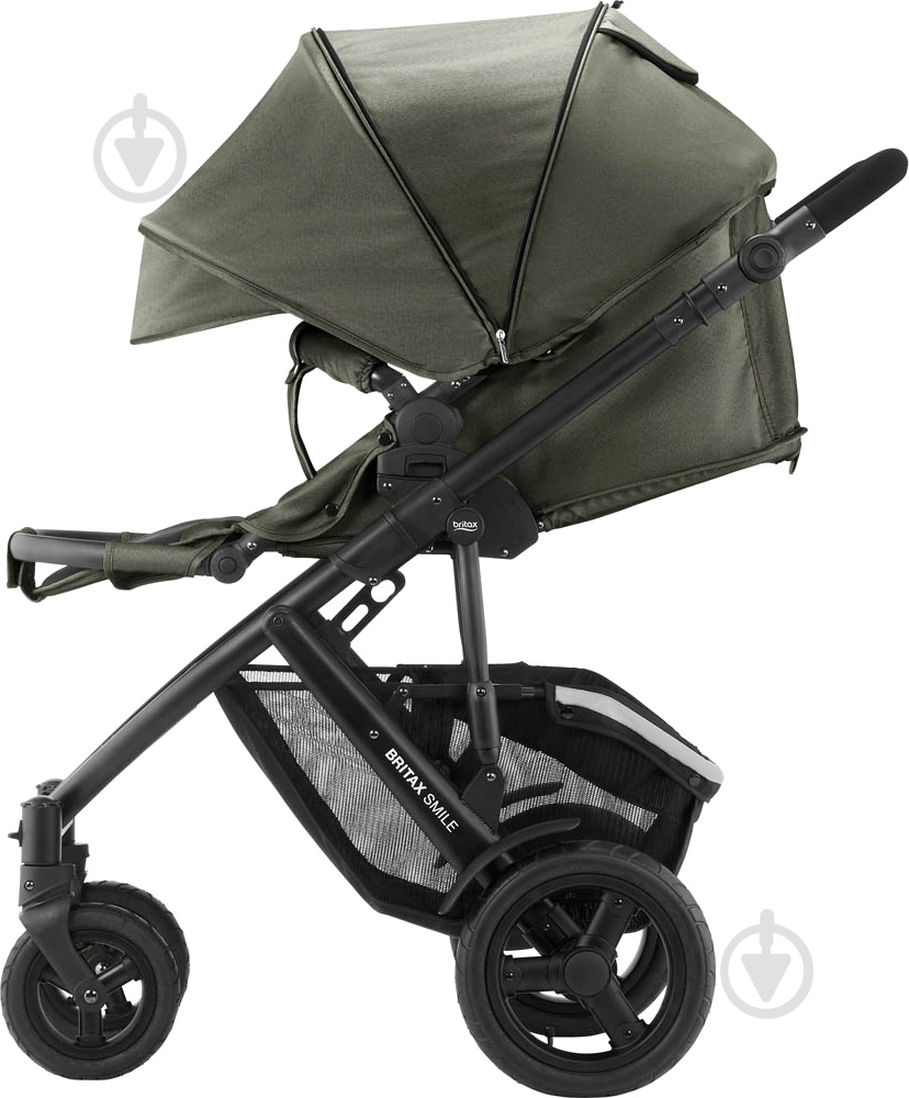 Коляска прогулочная Britax Smile 2 Olive Denim - фото 3