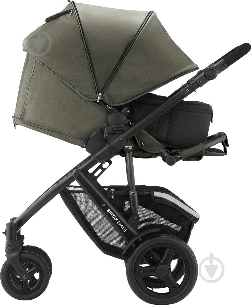 Коляска прогулочная Britax Smile 2 Olive Denim - фото 7