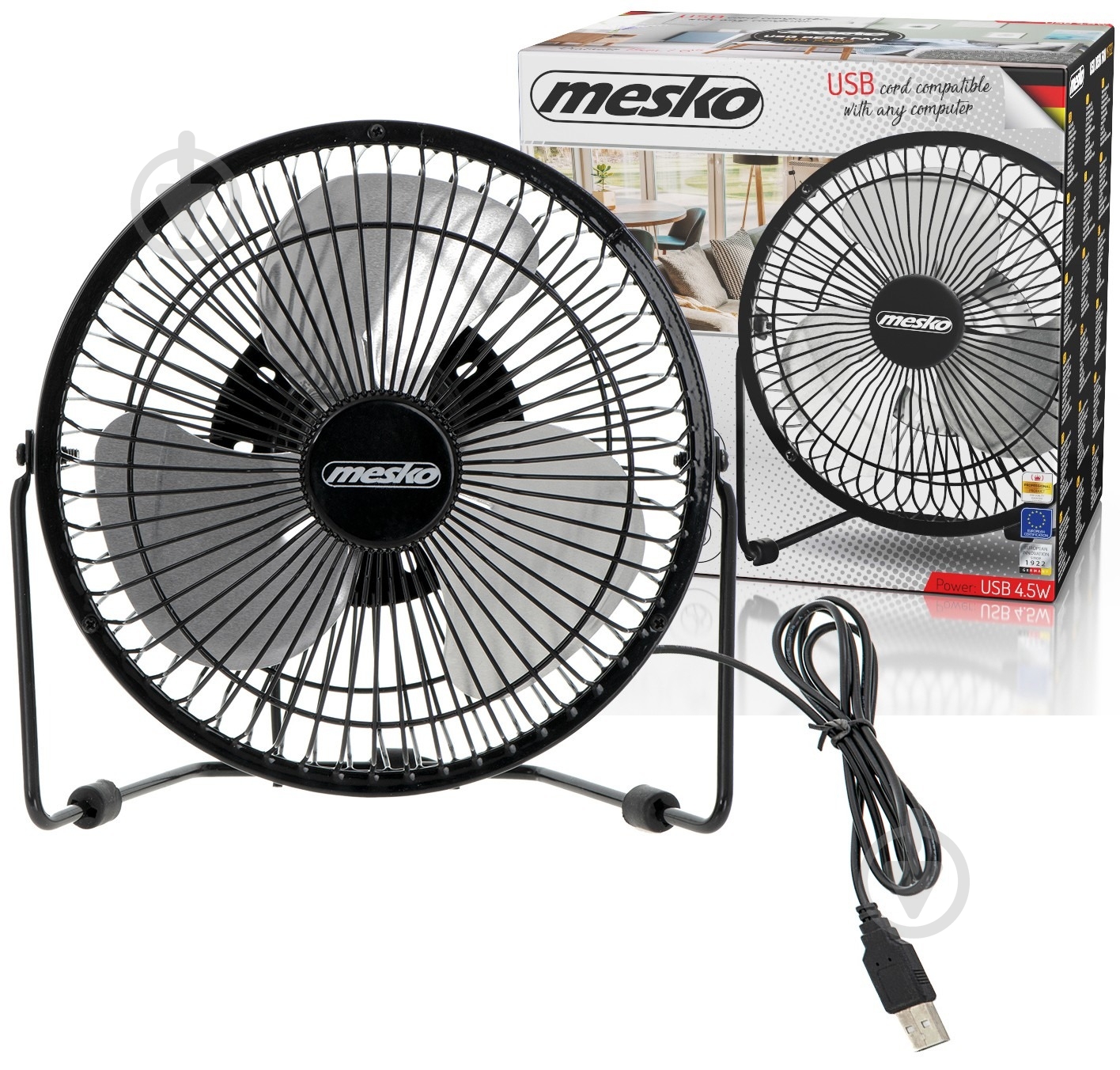 Вентилятор настольный Mesko MS 7322 - фото 7