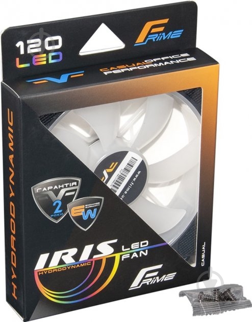 Вентилятор Frime Iris LED Fan Mid Multicolor (FLF-HB120MMLT8) - фото 3