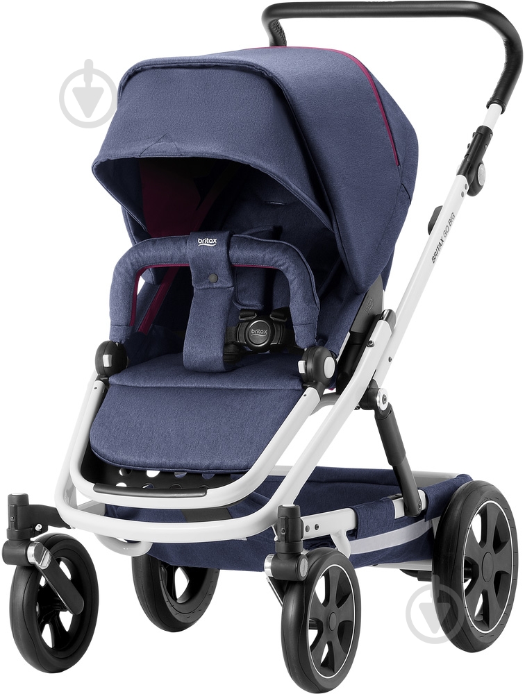 Коляска прогулочная Britax GO BIG 2 Oxford Navy /White 2000027975 - фото 1