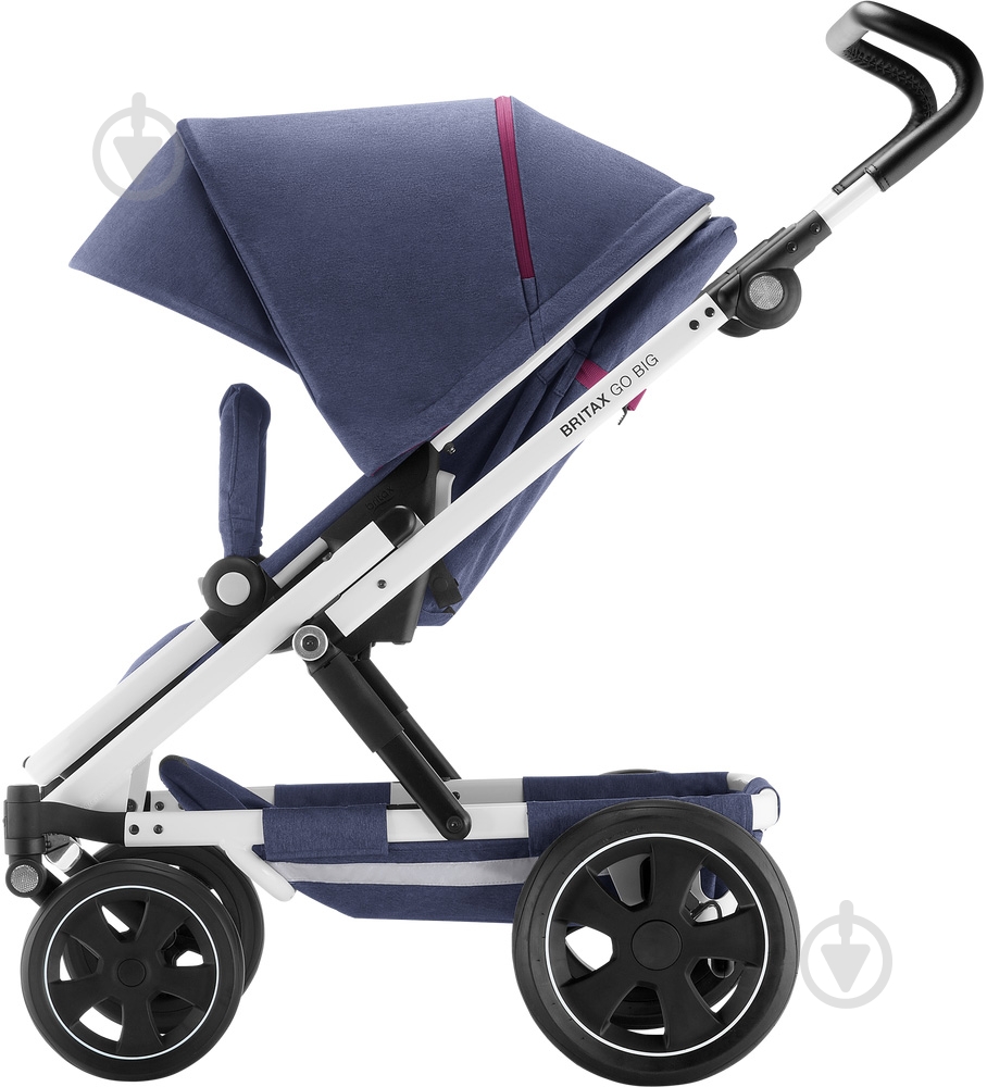 Коляска прогулочная Britax GO BIG 2 Oxford Navy /White 2000027975 - фото 5