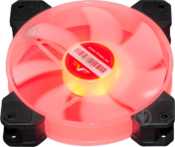 Вентилятор Frime Iris LED Fan Mid Red (FLF-HB120MR8) - фото 2 Вентилятор Frime Iris LED Fan Mid Red (FLF-HB120MR8) - фото 2
