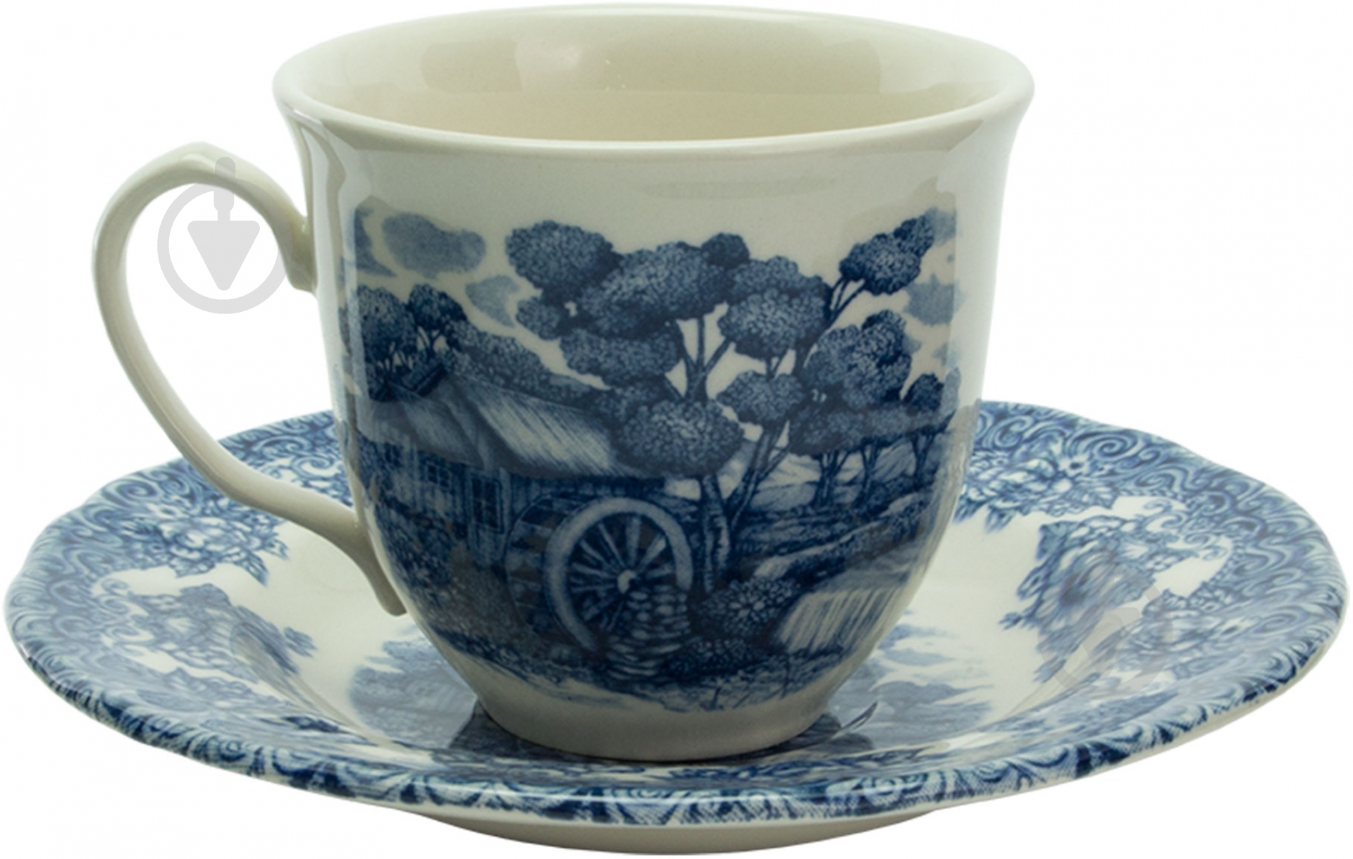 Чашка с блюдцем Claytan Ceramics Мельница 240 мл - фото 1 Чашка с блюдцем Claytan Ceramics Мельница 240 мл - фото 1