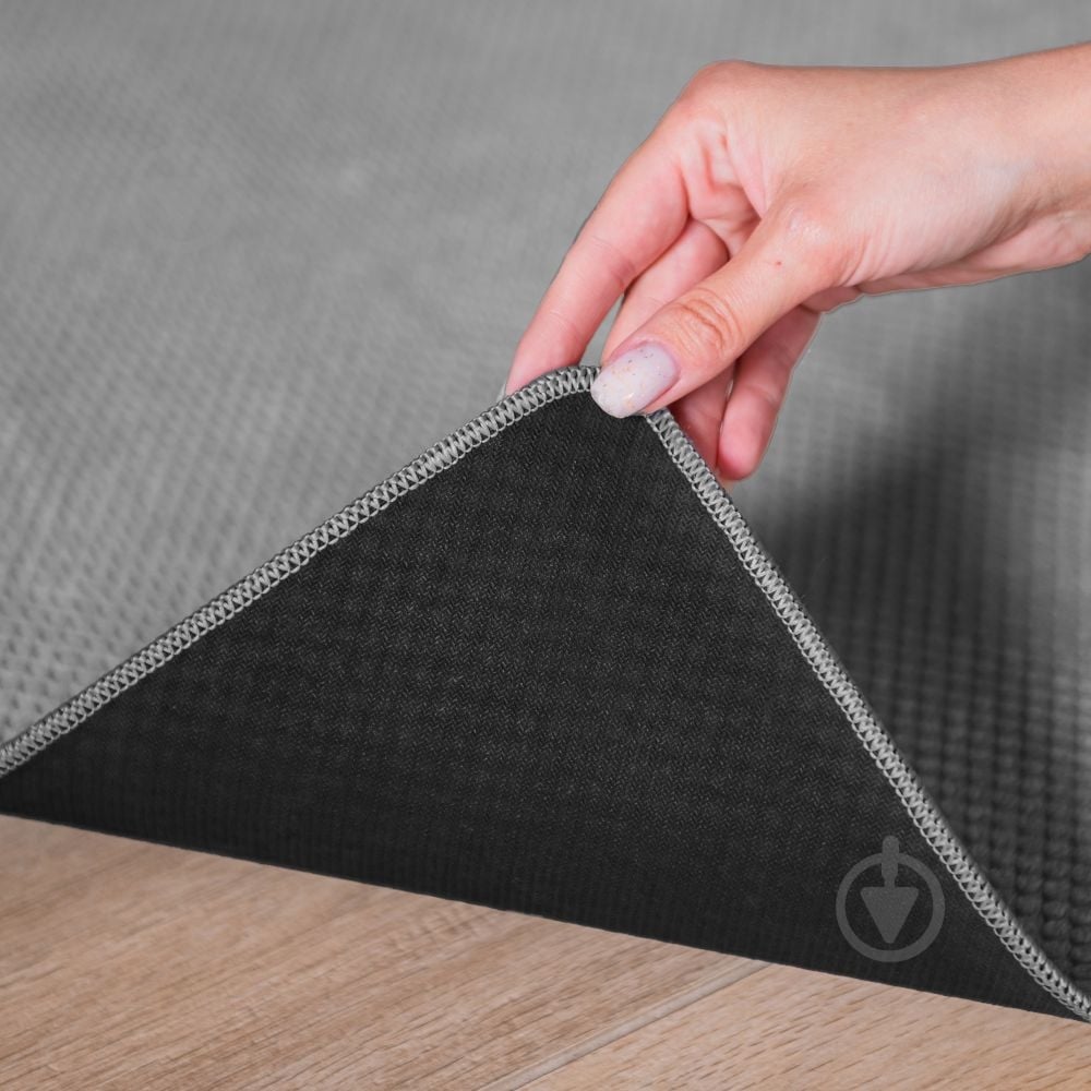 Коврик Dariana Шелл 45x75 см серый - фото 3