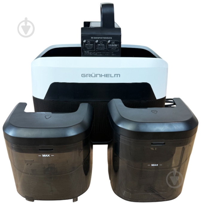 Пилосос миючий Grunhelm з парою GSWVC-08 HBW black/white - фото 13