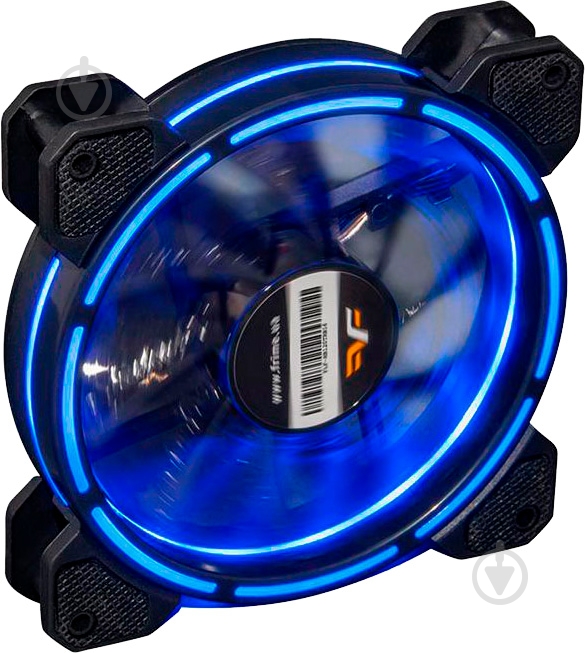 Вентилятор Frime Iris LED Think Ring Blue 3pin+molex (FLF-HB120TRB16) - фото 1