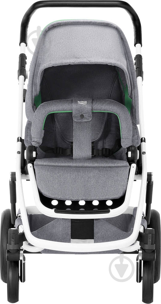 Коляска универсальная 2 в 1 Britax GO NEXT 2 Dynamic Grey/White 2000027971 - фото 4