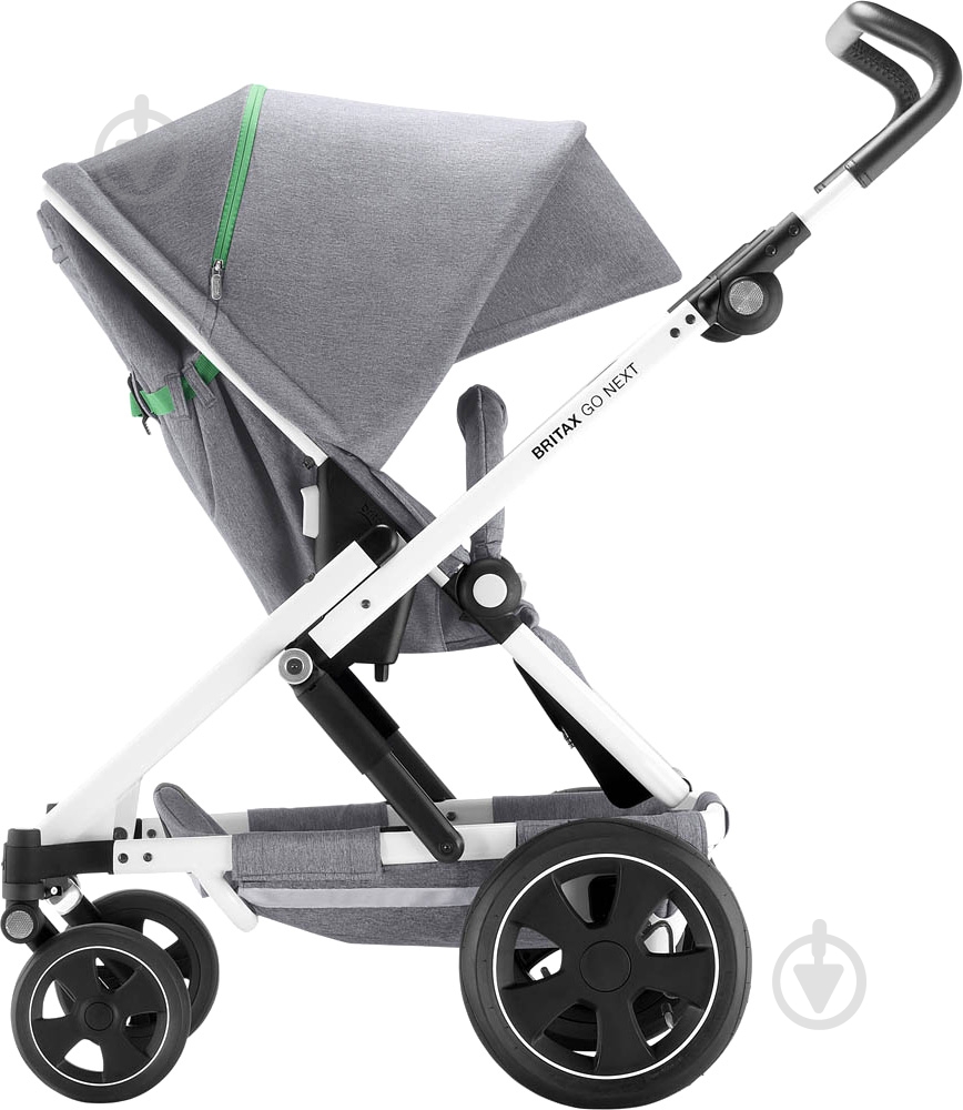Коляска универсальная 2 в 1 Britax GO NEXT 2 Dynamic Grey/White 2000027971 - фото 7