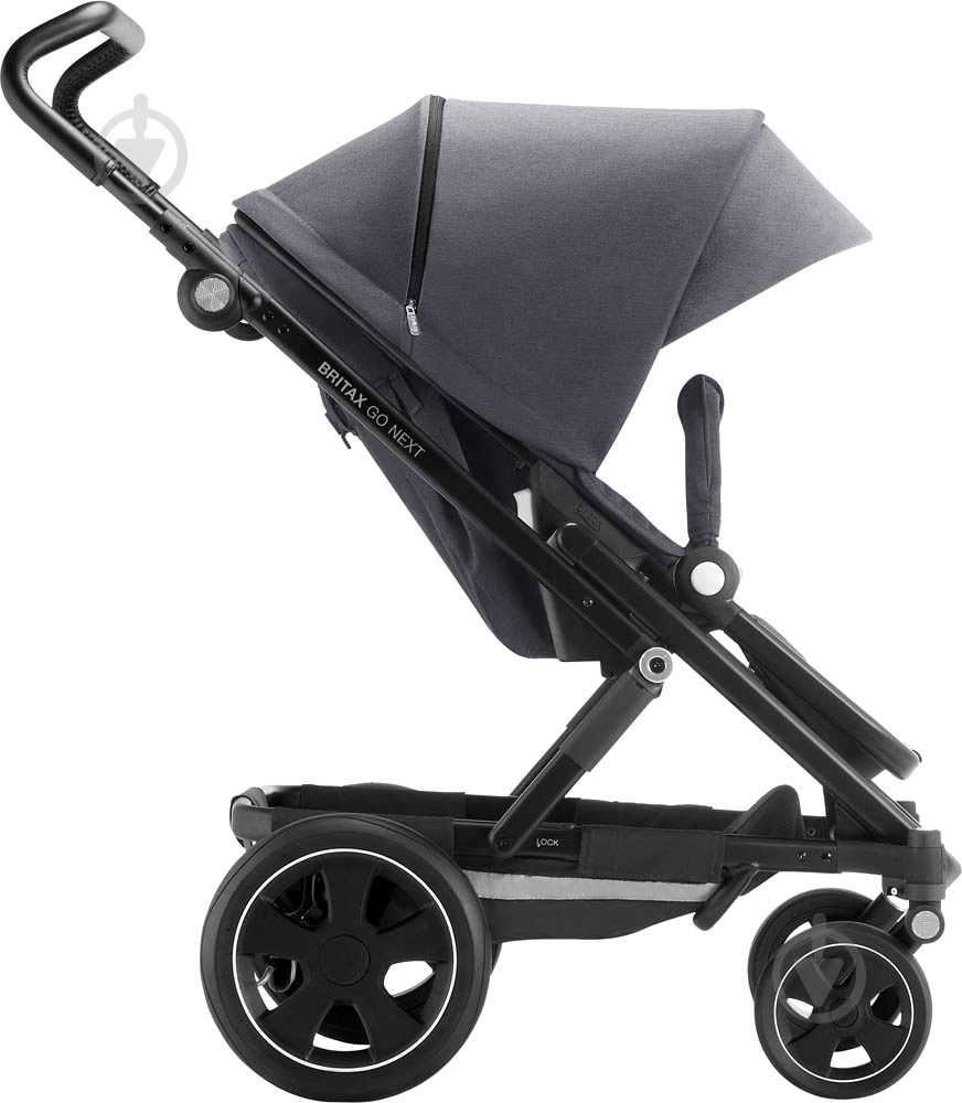 Коляска універсальна 2 в 1 Britax GO NEXT 2 Graphite Melange/Black 2000027970 - фото 8