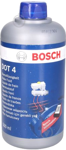 Гальмівна рідина Bosch DOT-4 0,5 л (1 987 479 106) - фото 1