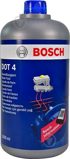 Гальмівна рідина Bosch DOT-4 1 л (1 987 479 107) - фото 1
