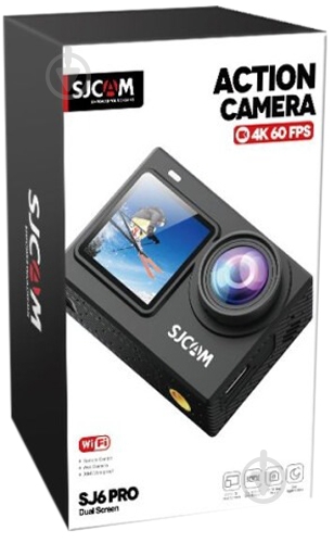 Экшн-камера SJCAM black (SJ6-PRO) - фото 5 Экшн-камера SJCAM black (SJ6-PRO) - фото 5